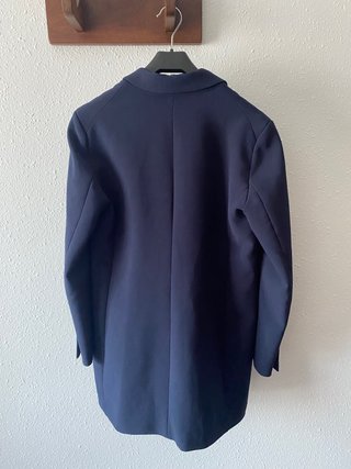 Blazer Cortefiel Azul Talla M Doble Botonadura