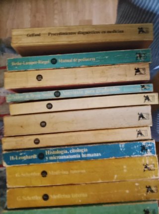 Colecion 15 libros medicina salvat
