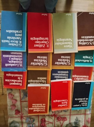 Colecion 15 libros medicina salvat