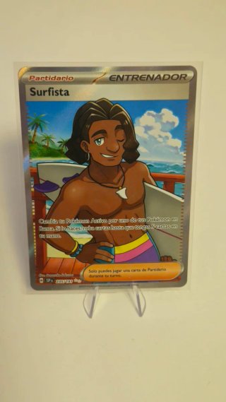Carta Pokémon Entrenador Surfista 235/191