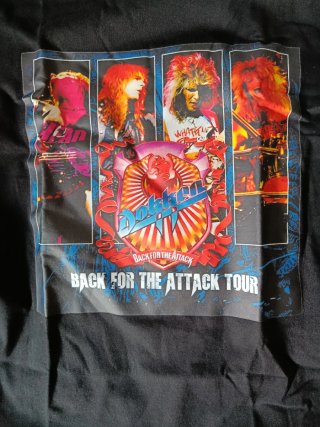 Camiseta Dokken Back for the Attack Tour