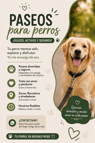 Pasear tu perro