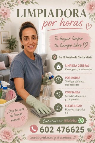 Limpiadora por horas