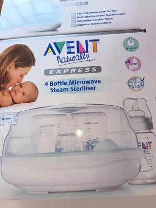 Esterilizador Microondas AVENT Express 4 Biberones