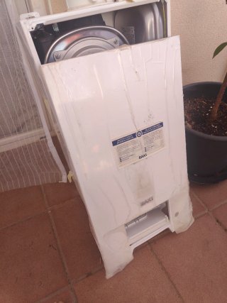 Caldera para reparar, la reparación cuesta 200 eur