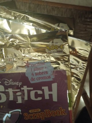 5 Megapack Disney Stitch ScrapBook Panini