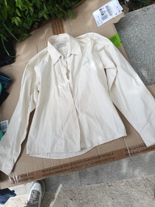 Camisa Armani Jeans Beige Talla S