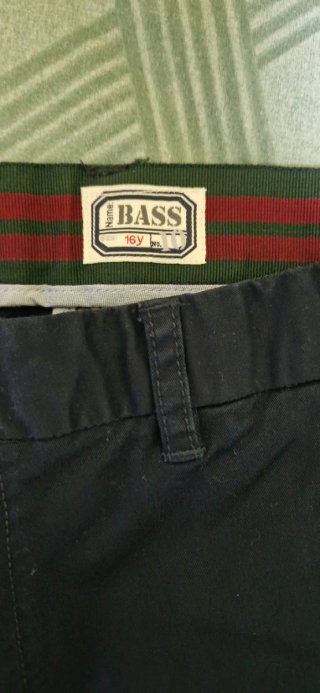 Pantalón de vestir Bass azul