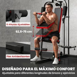 Máquina de musculación multifunción