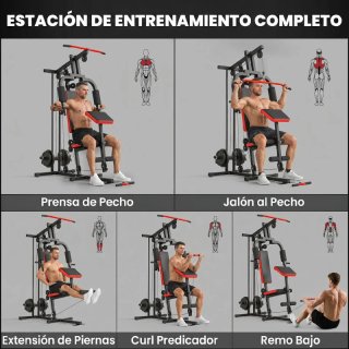 Máquina de musculación multifunción