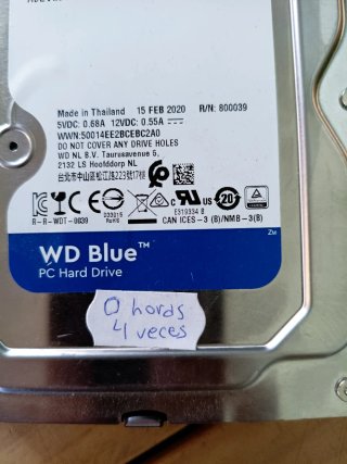 Western Digital WD Blue 1TB Disco Duro Interno HDD