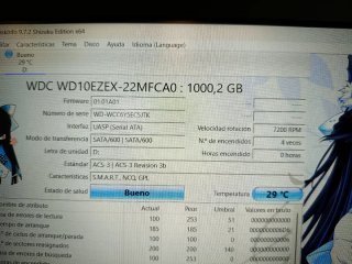 Western Digital WD Blue 1TB Disco Duro Interno HDD