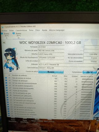 Western Digital WD Blue 1TB Disco Duro Interno HDD