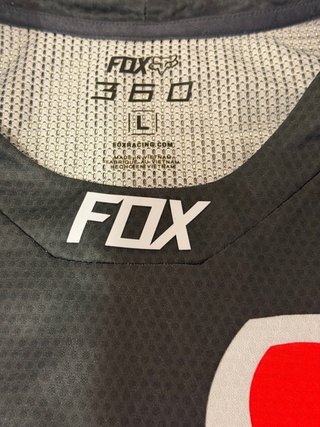 Traje Motocross FOX 360 Gris y Negro
