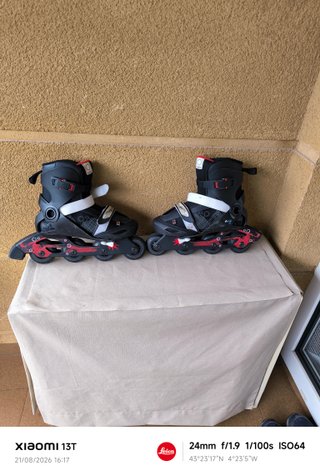 Patines en línea Oxelo con bolsa