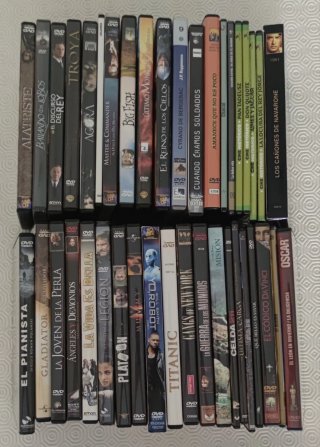 Pack 40 Películas DVD Acción y Aventura