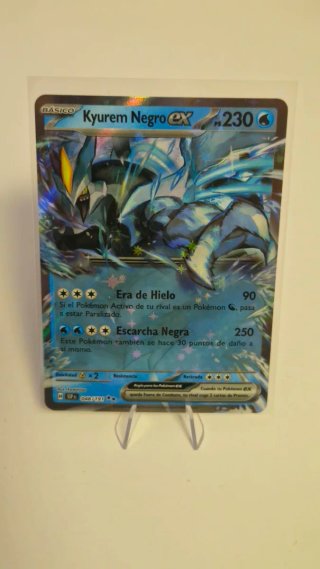 Kyurem Negro EX Carta Pokémon