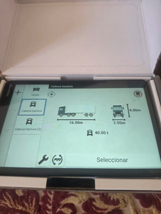 GPS Garmin DEZL LGV1020 para camiones