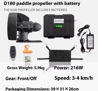 Motor D189 para Paddle, Pato, Kayak