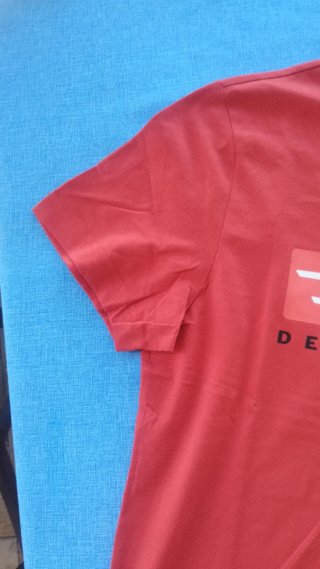 T-shirt Diesel rossa