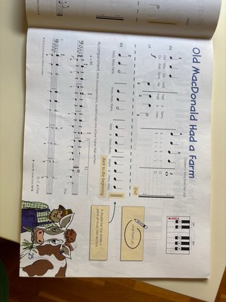 Libro Piano Junior Heumann - Lección 1