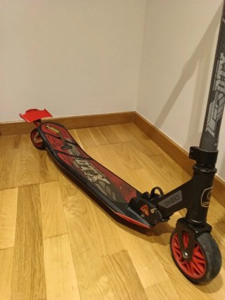 Patinete Oxelo DTX Negro y Rojo