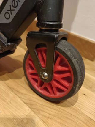 Patinete Oxelo DTX Negro y Rojo