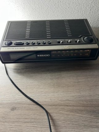 Radiosveglia elettronica Irradio MW/FM