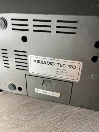 Radiosveglia elettronica Irradio MW/FM