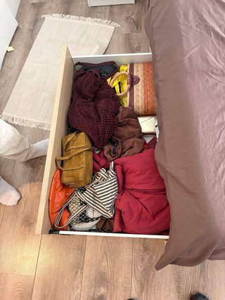 Cama IKEA MALM 140x200 con 4 cajones