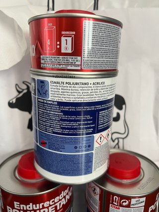 Titan Yate Poliuretano+Acrílico Esmalte Blanco bri