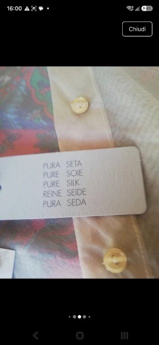Camicia in pura seta DREAM Beige