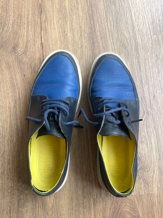 Zapatos Camper Mateo Unisex Negro/Azul/Amarillo