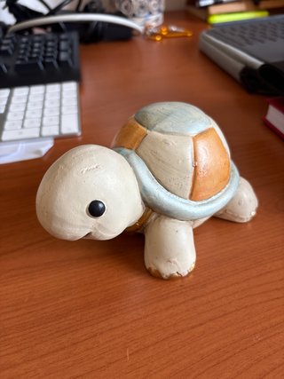 Tartaruga in Ceramica Decorativa