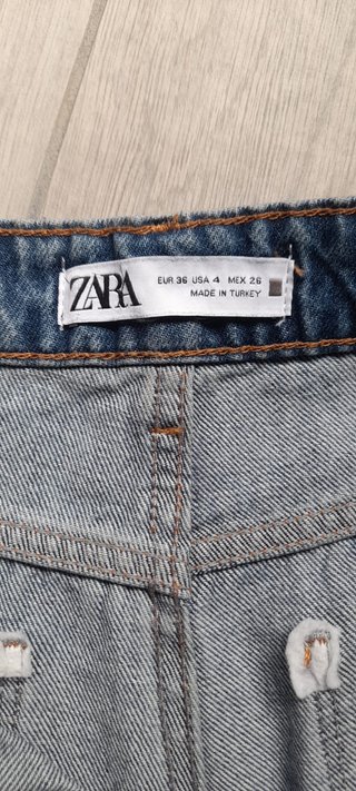Jeans Zara Autunnali Blu da donna