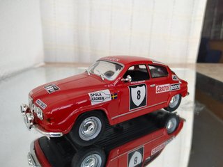 3 modelli Saab 1/43 Edicola
