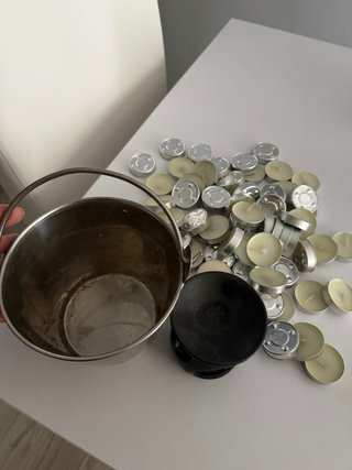 Quemador de incienso y velas aromáticas