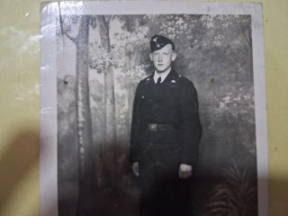 Foto soldado Heinz Strehle tropas blindadas