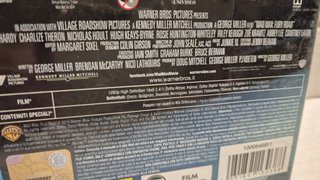 Mad Max Fury Road Blu-ray
