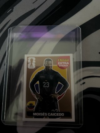 Cromo Extra Sticker Caicedo Bronce Mundial 2026