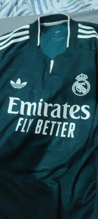 Camiseta Real Madrid 3ª Equipación Verde Talla L