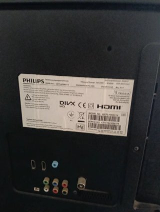 Televisión Philips 32 Negra