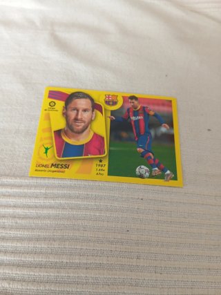 Lote 4 cromos Messi FC Barcelona