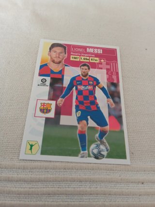 Lote 4 cromos Messi FC Barcelona