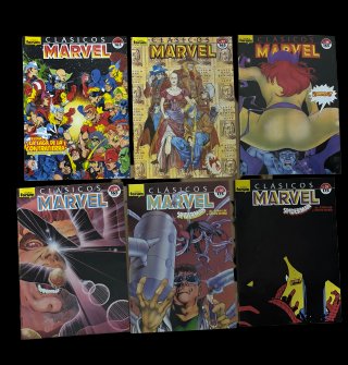 Clásicos Marvel Fórum – lote 35 números