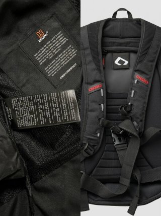 Giacca HEVIK XL + Zaino Carbon
