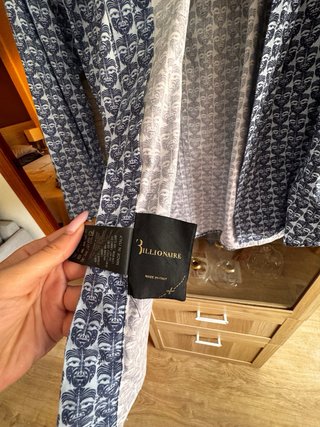 Camisa Billionaire Estampada Hombre