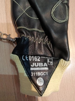 Guantes de cuero JUBA 311BGC1 Talla S