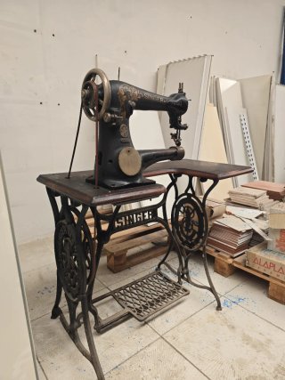 Máquina Singer de zapatos