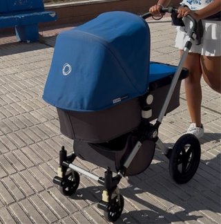 Carrito Bugaboo Camaleón Azul + silla paseo